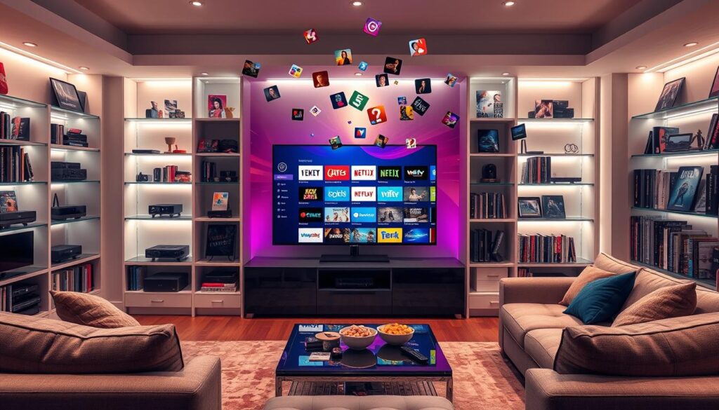 IPTV channels and content libraries
